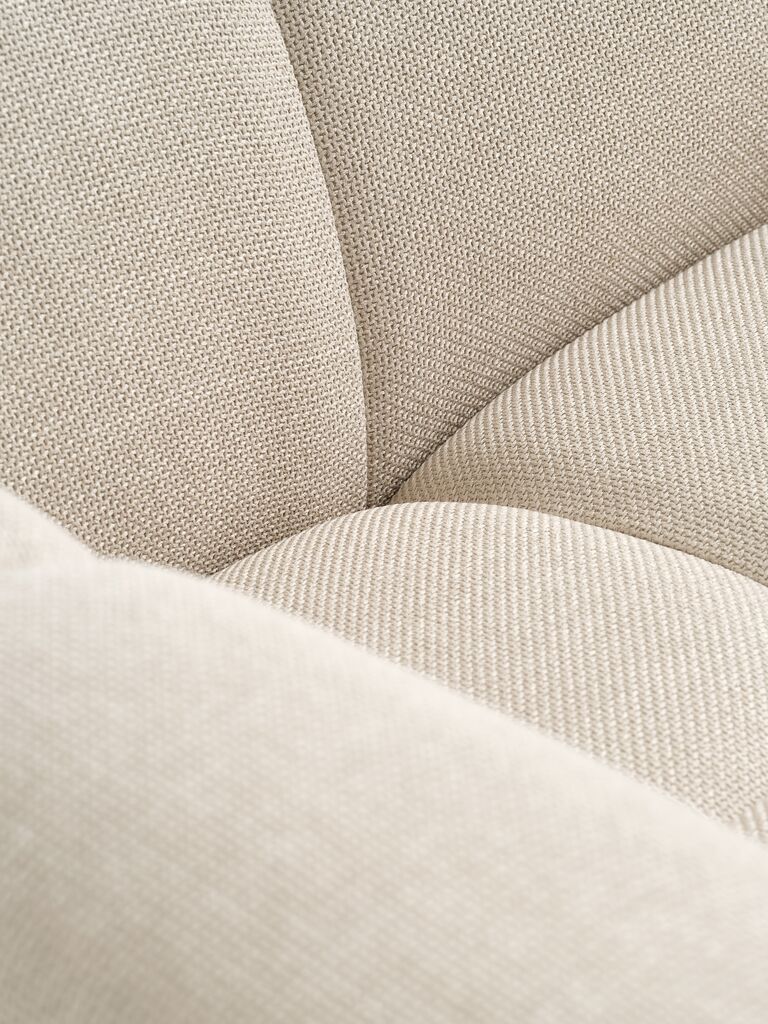 ALLESE sofa s ALLESE dnevnim ležajem, desni, bež tkanina