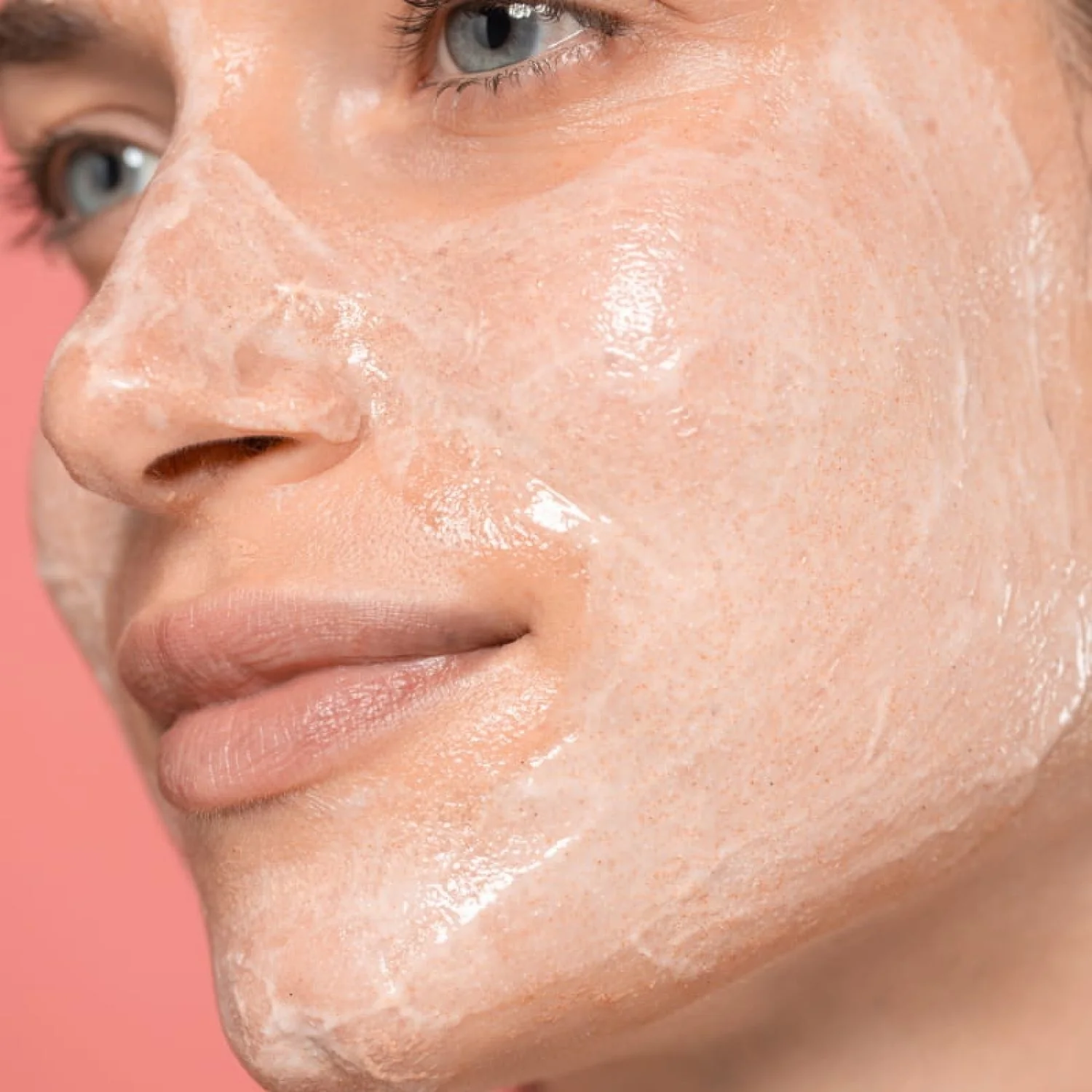 Viso Exfoliating Rose Facial Cleanser - Esfoliante viso, Crema detergente viso