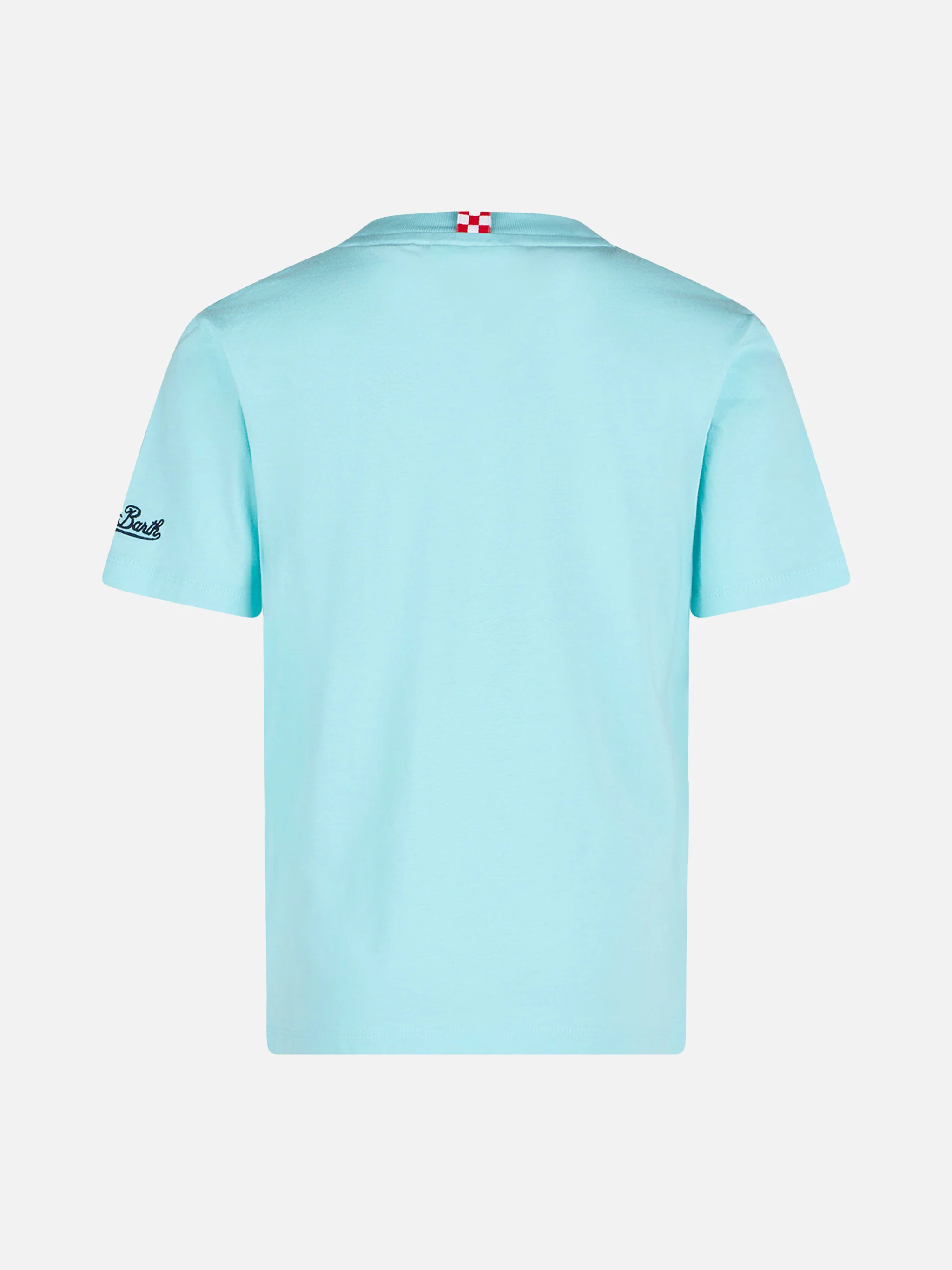 T-shirt da bambino in cotone con stampa Portofino Vespa Friend | Vespa