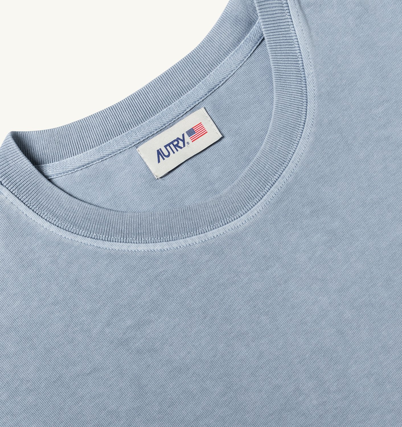 SININEN PUUVILLAINEN JERSEY-T-PAITA, RENTO FIT