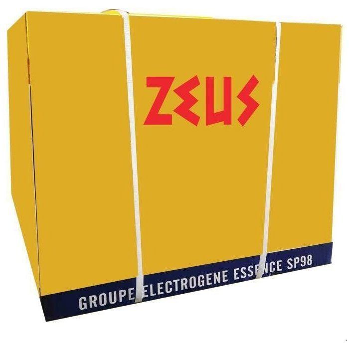 Generatore a benzina - ZEUZ - ZEUZ2400 - 2400 W - AVR - Serbatoio da 15 L - Avviamento manuale