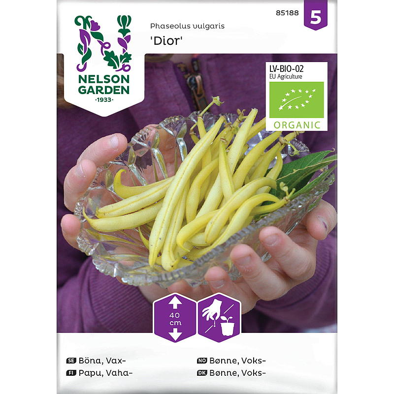 Nelson Garden Seed Bean Wax, Dior, Bio