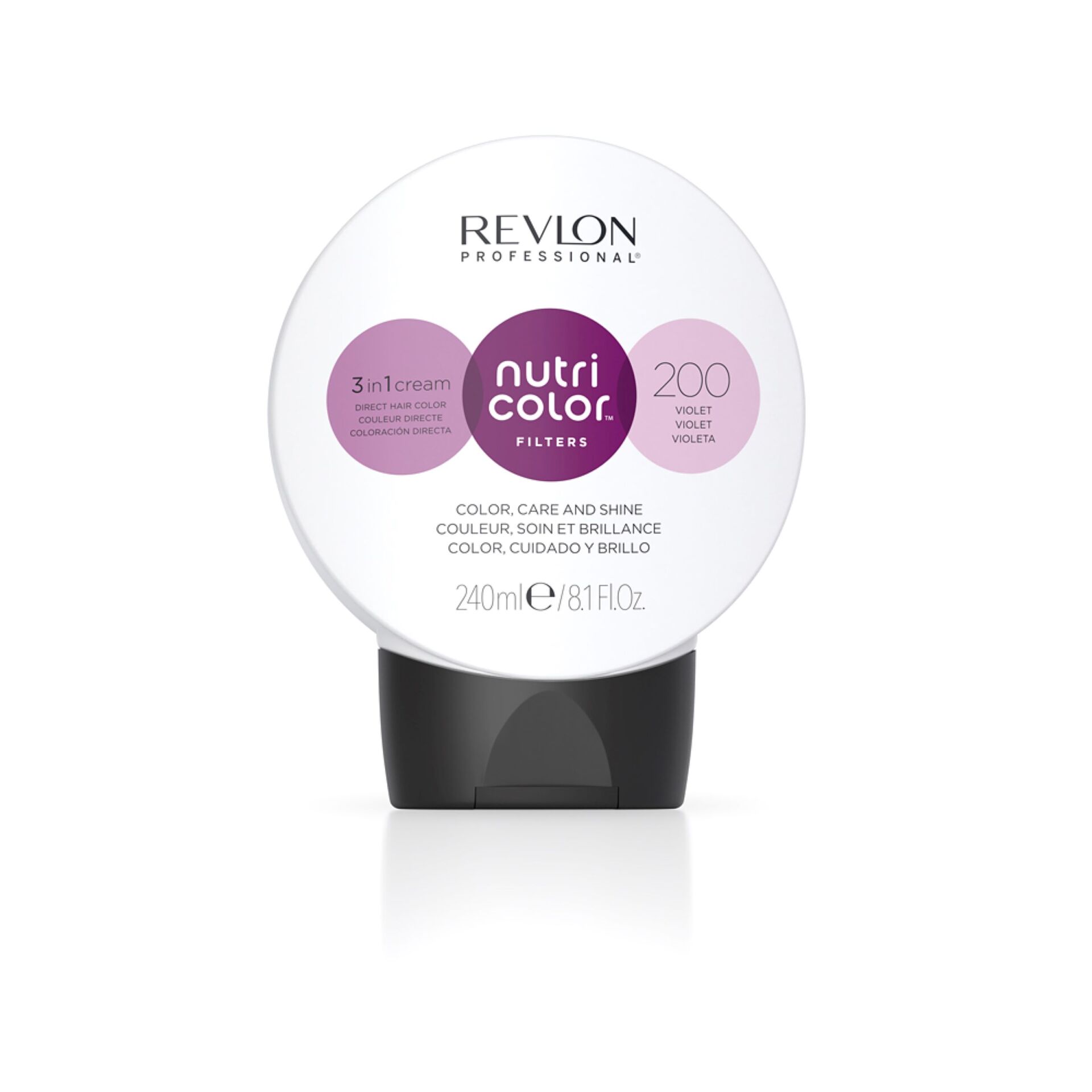 Nutri Color Filters Tonifiere 200 Violet 240 ml - Revlon Professional
