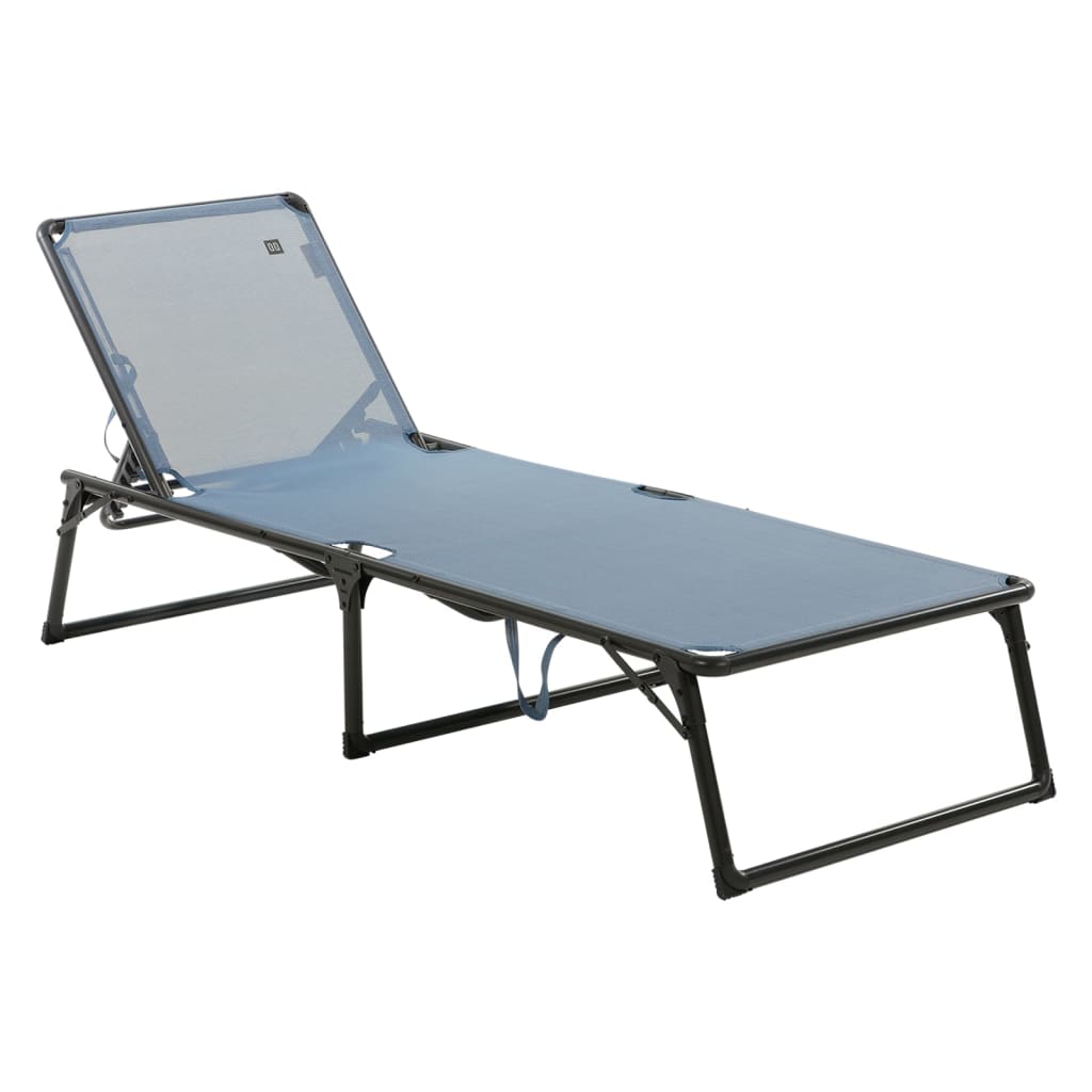 Chaise longue de camping Travellife avec dossier