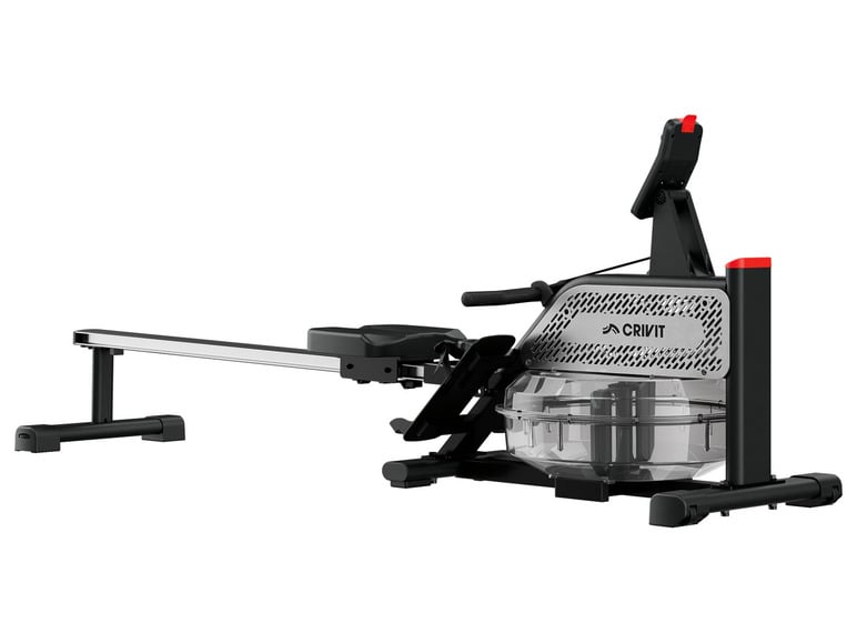 CRIVIT water rowing machine with LCD display