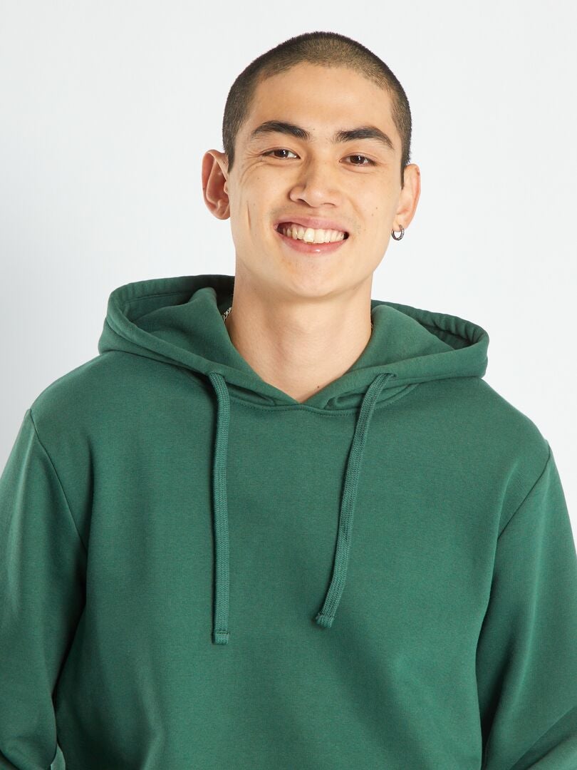 Moletom com bolso canguru - VERDE