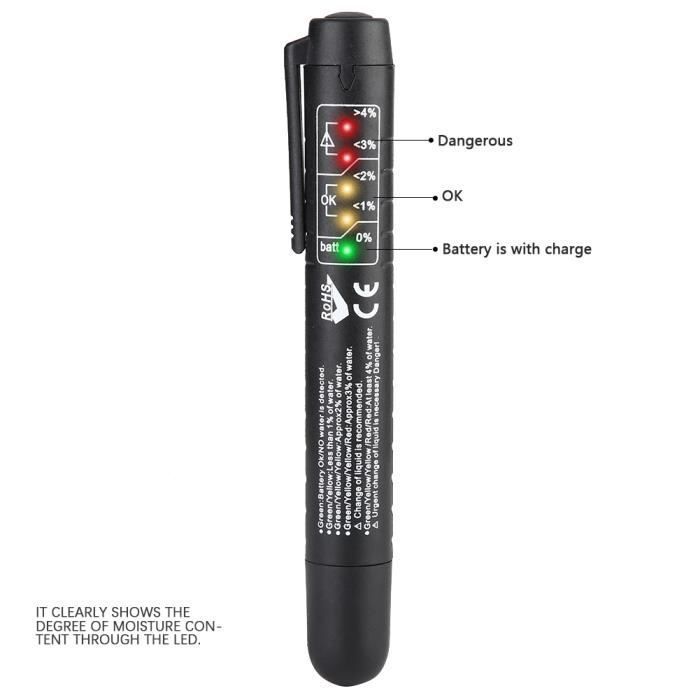 SALUTUYA Probador de líquido de frenos, Pluma probador de líquido de frenos SALUTUYA, Pluma probador de líquido de frenos, 5 herramientas automáticas