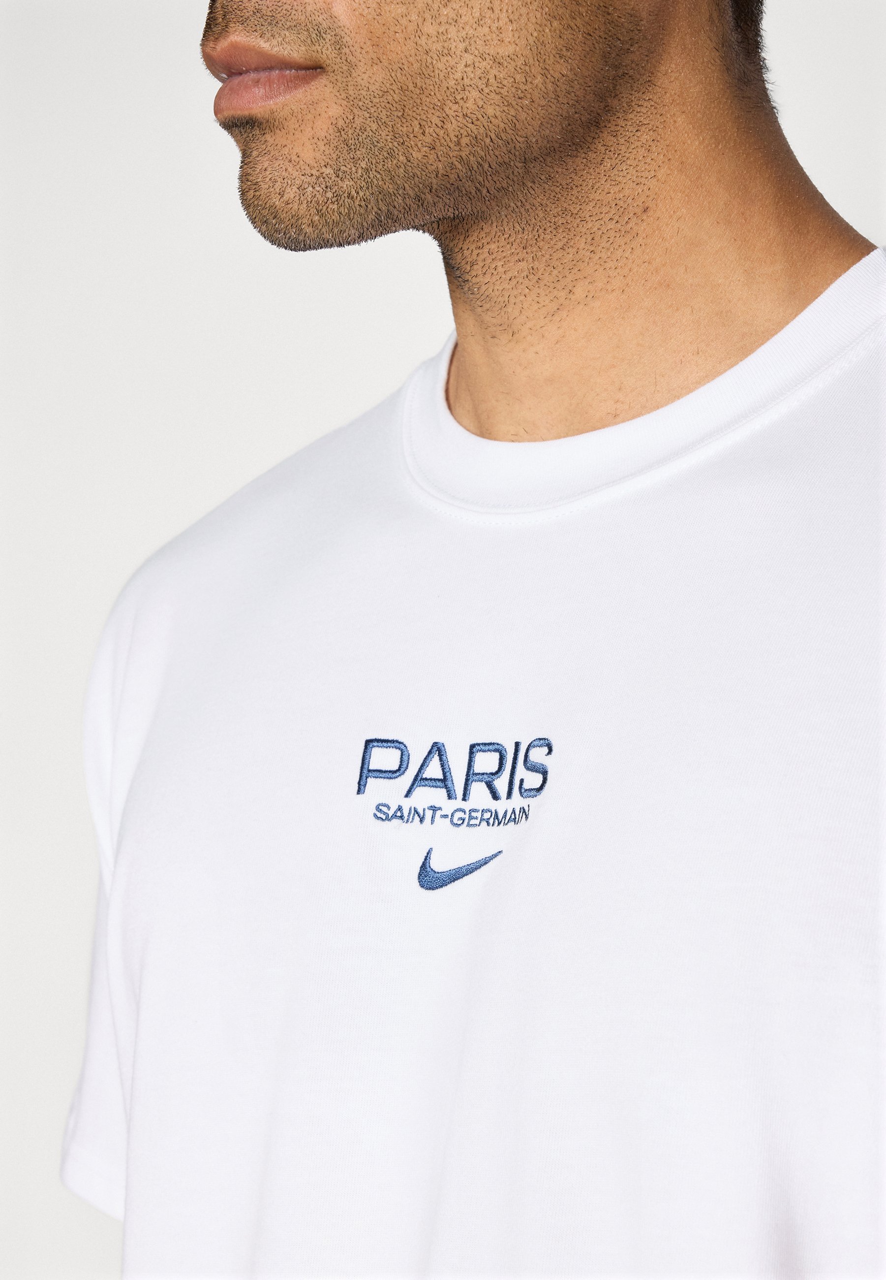 Nike Performance PARIS SAINT-GERMAIN PREMIUM T-shirt - T-shirt met print - wit