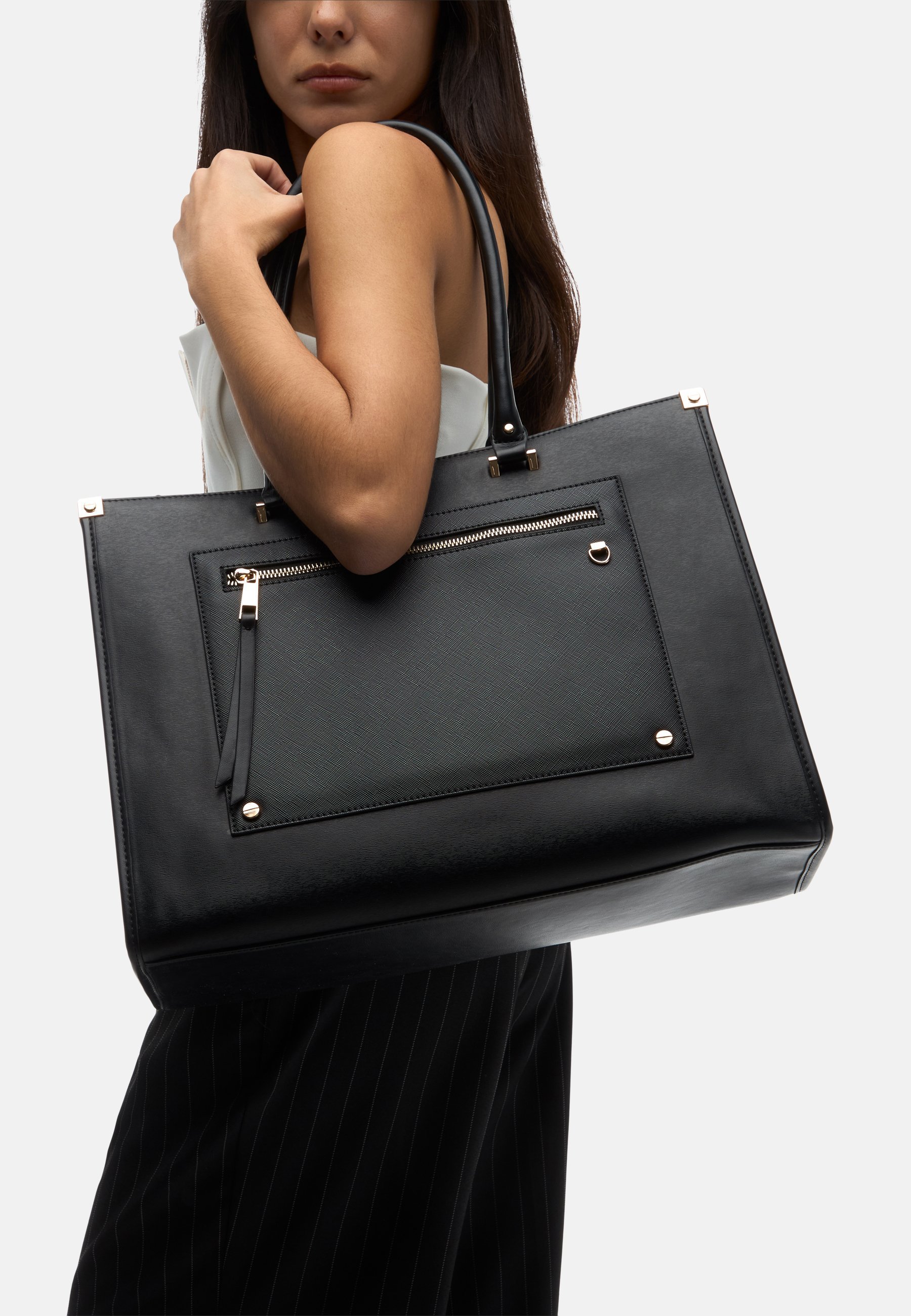 ALDO LAPTOP LABOURIER - Borsa a mano - nera