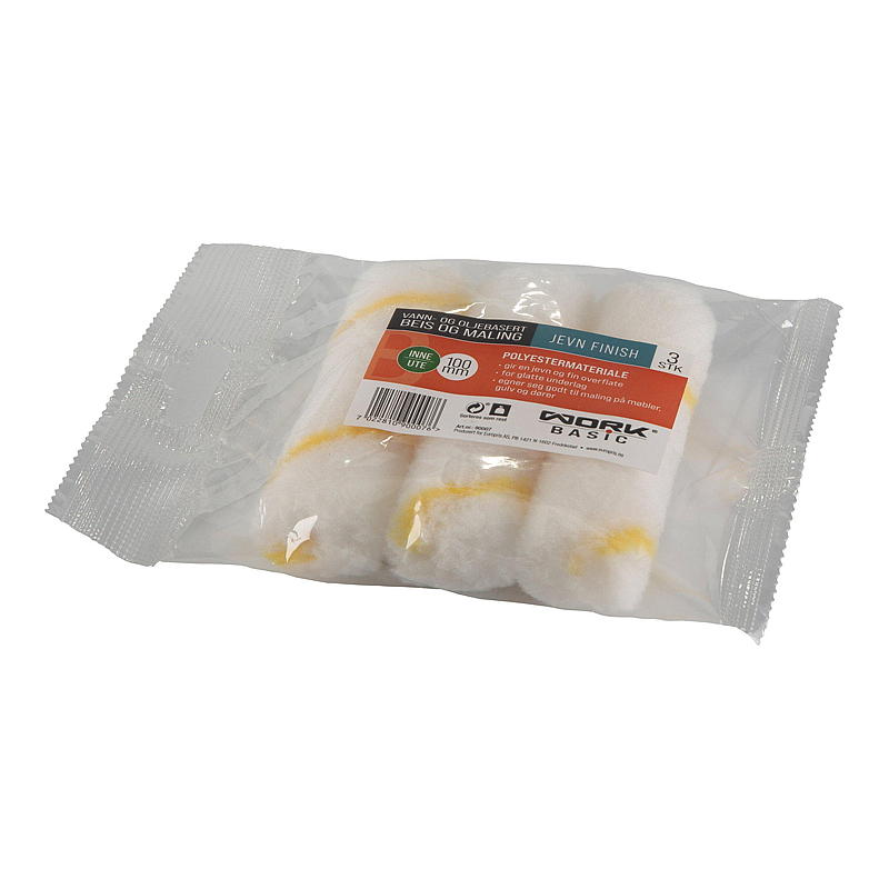 Rotolo base da lavoro, confezione da 3, 100 mm, poliestere, da lavoro