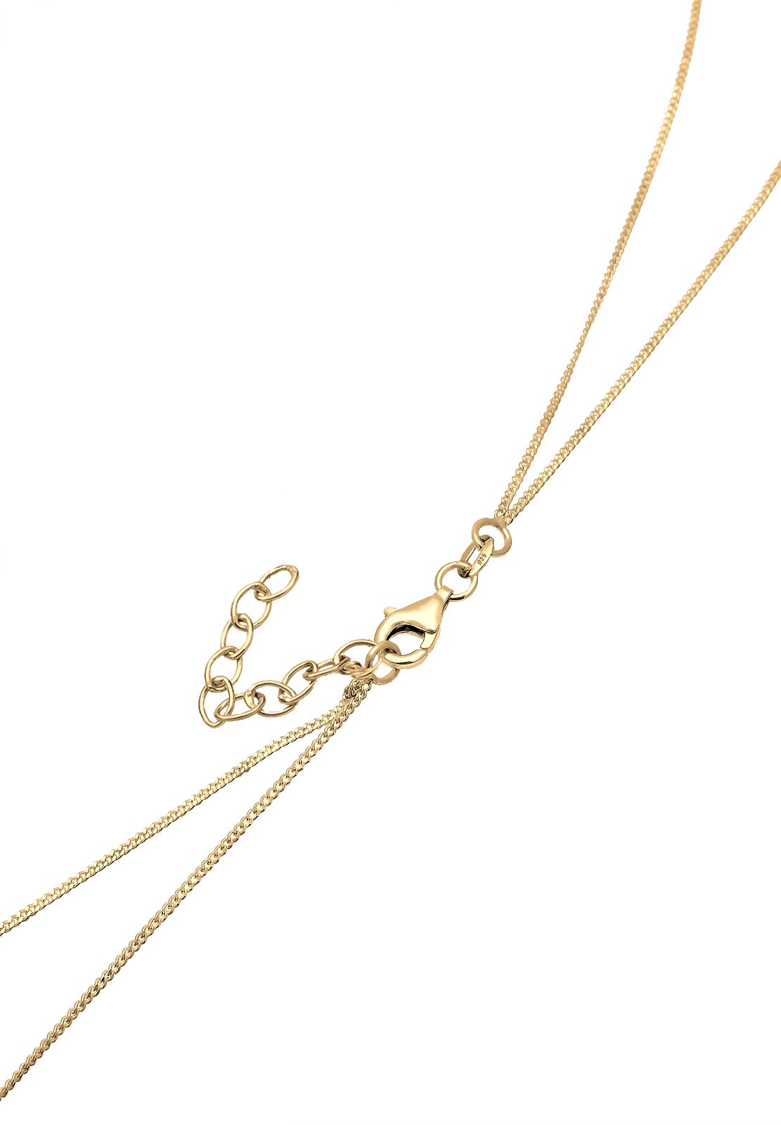 Elli Femme Choker Couches Minimale - (925/1000) Argent