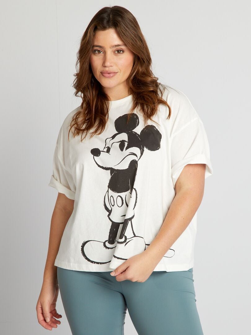Camiseta do Mickey Mouse da Disney - BRANCA