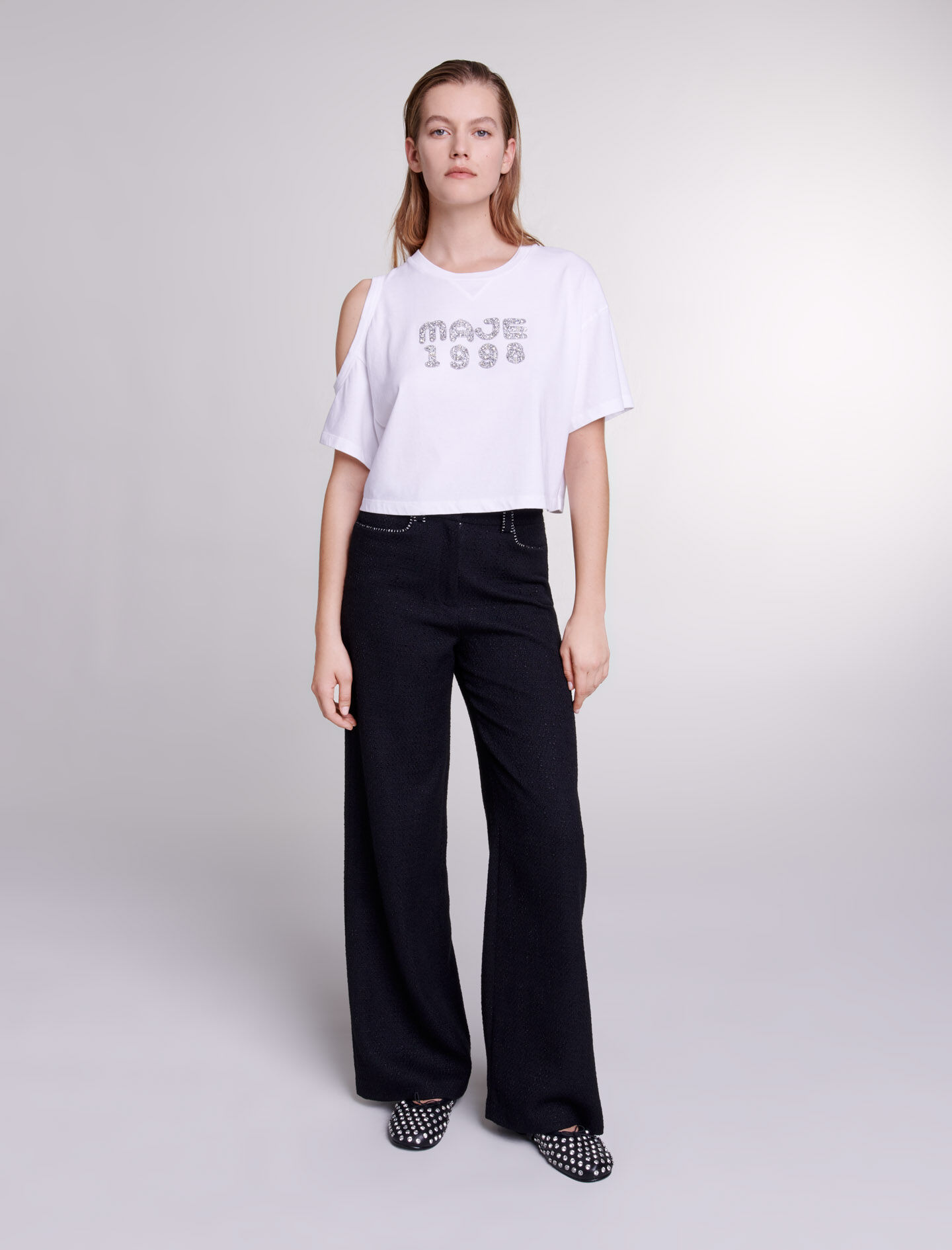 Maje 1998 wit T-shirt