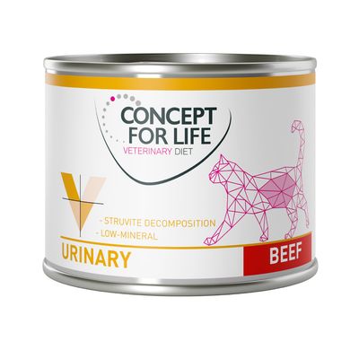 Concept for Life Veterinary Diet Urinary - Manzo