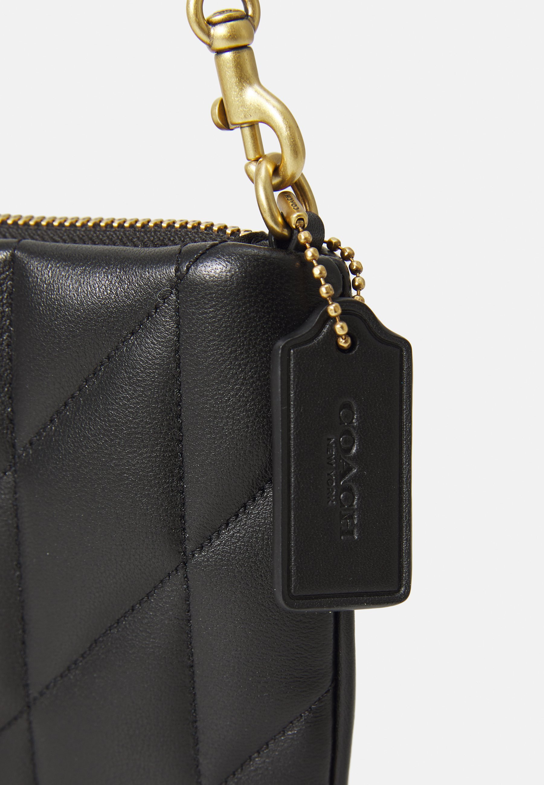 Pochette Coach matelassée - Noir