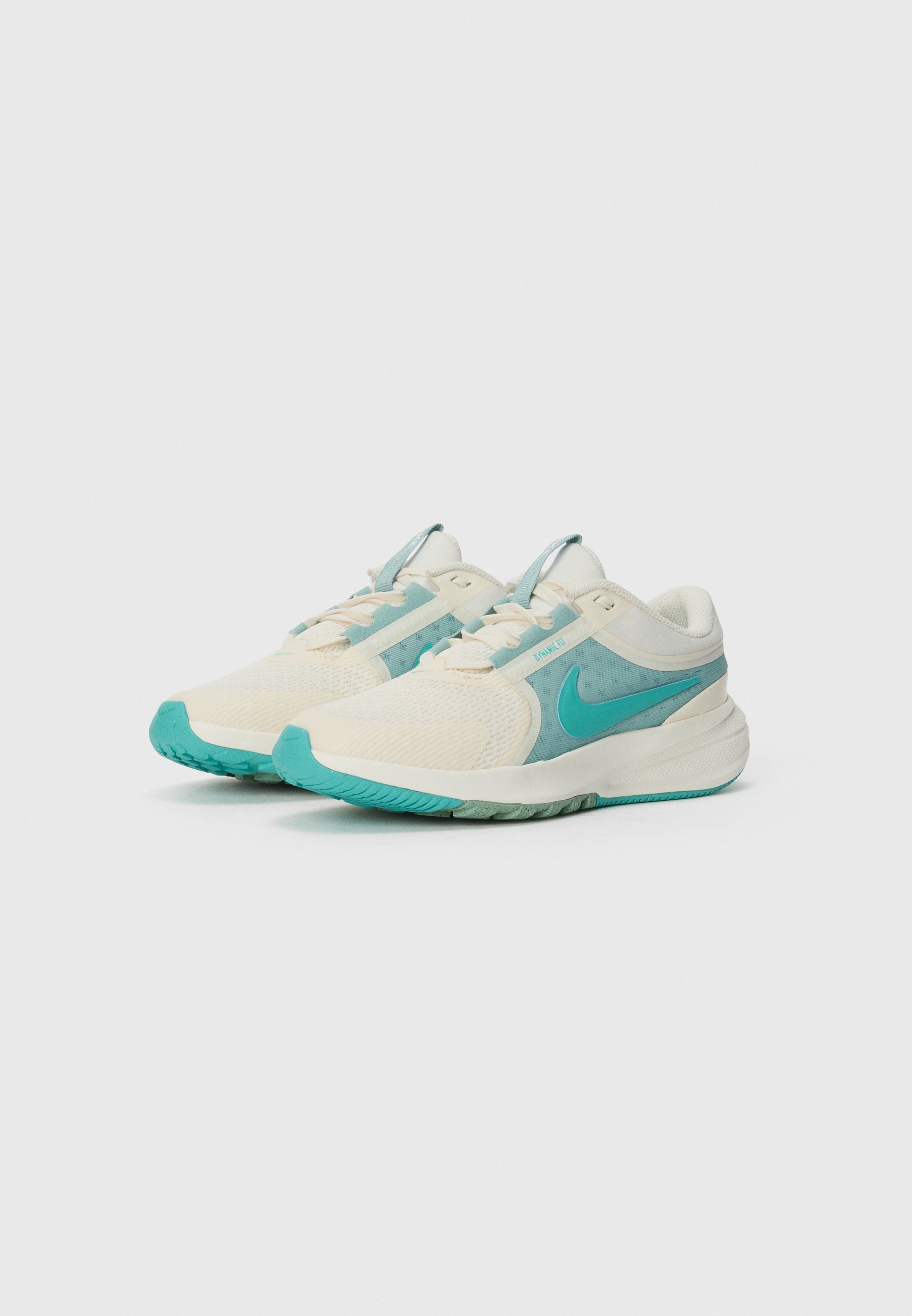 Nike Performance STAR RUNNER 5 UNISEX - Hardloopschoenen voor op de weg - soft pearl/denim turq/cannon/sail