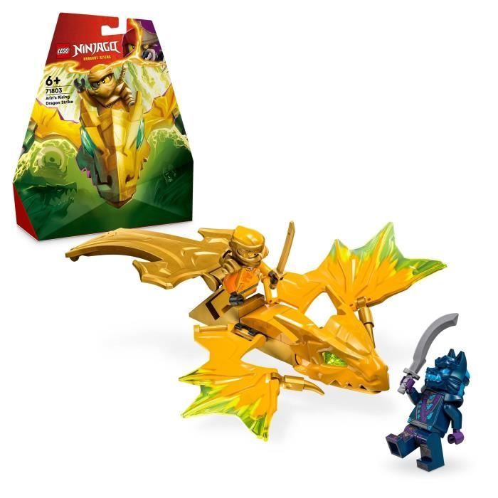 LEGO® 71803 NINJAGO Arins rebelliska drakattack, ninjadrakleksak och minifigurer inklusive Arin med minikatana