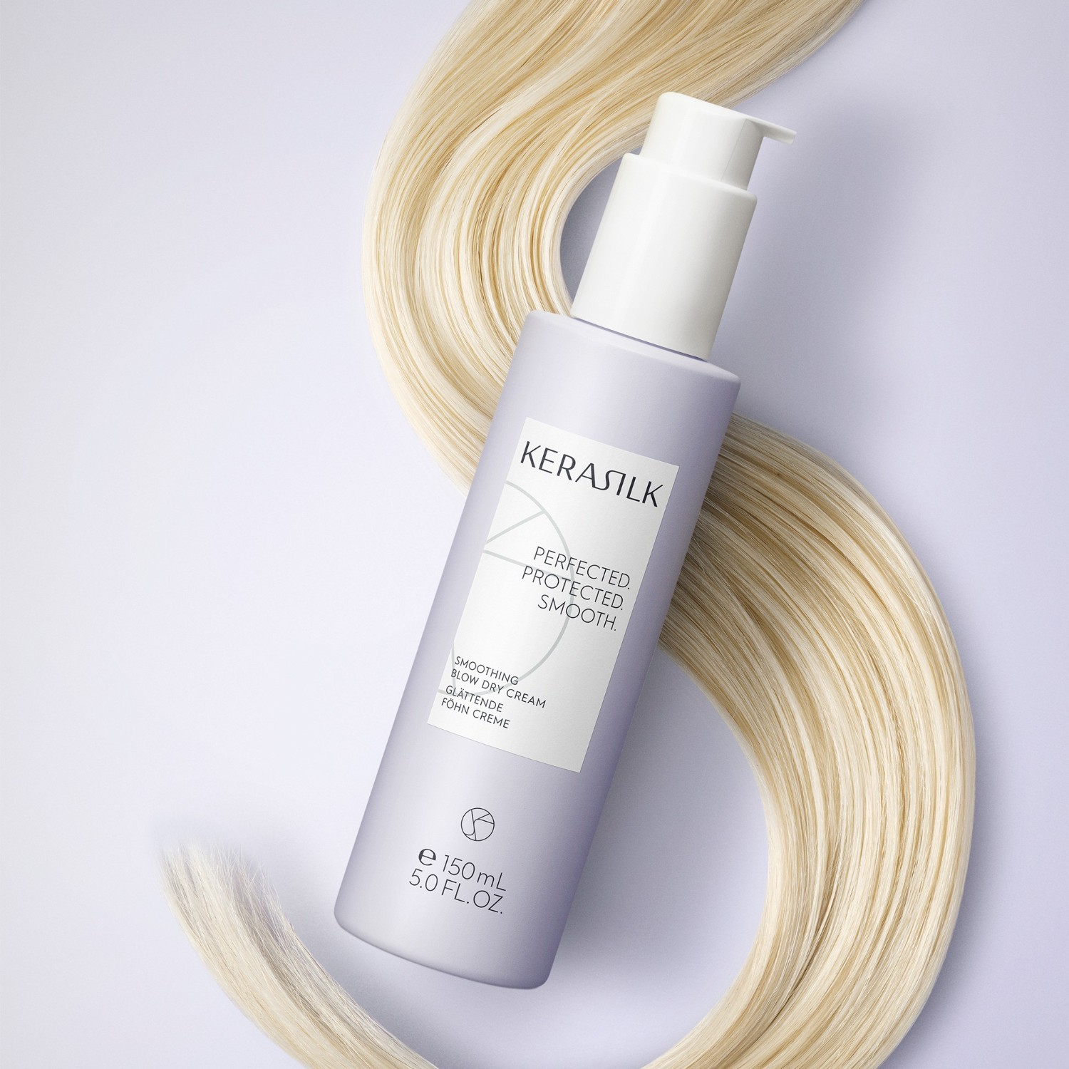 KERASILK karstuma aizsardzības krēms, izlīdzinošs fēnošanas krēms – 50 ml