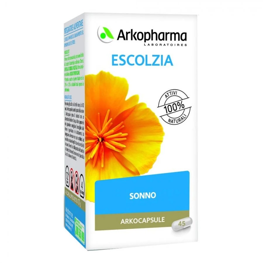 ARKOPHARMA Arkopharma Escolzia 45 Kapseln Natürliches Beruhigungsmittel