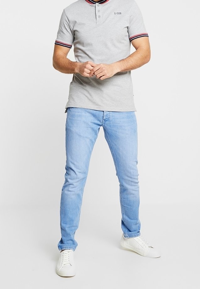 T-shirt imprimé QS - gris clair