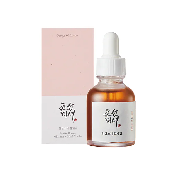 Siero rivitalizzante Beauty Of Joseon al ginseng e bava di lumaca 30 ml