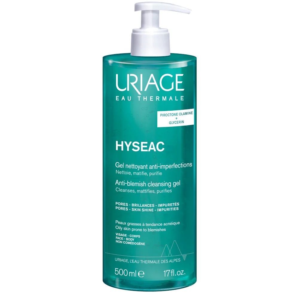 URIAGE Hyseac čistilni gel 500 ml ultra nežen