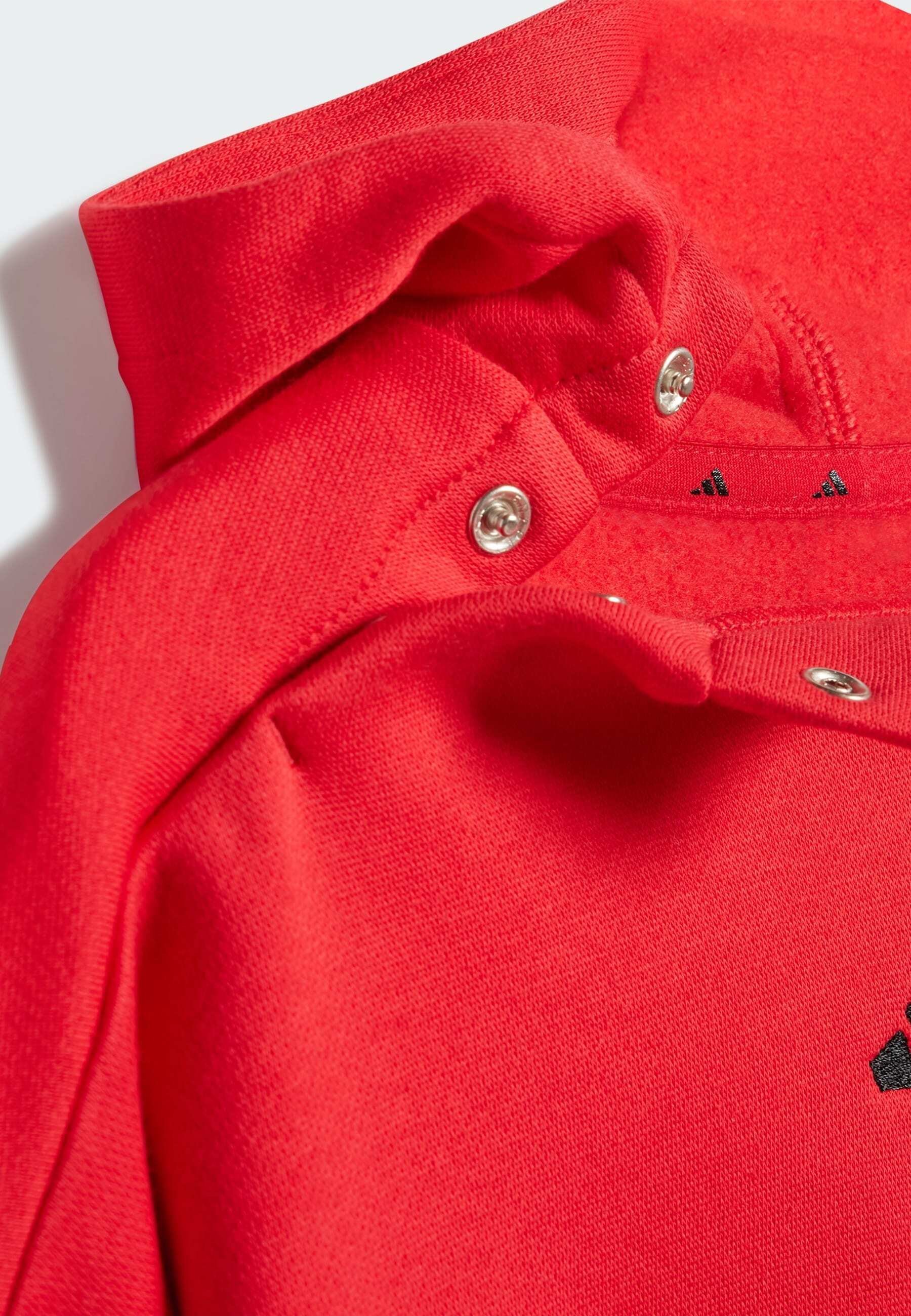 adidas Performance ESSENTIALS KIDS - Trainingspak - puur robijnzwart