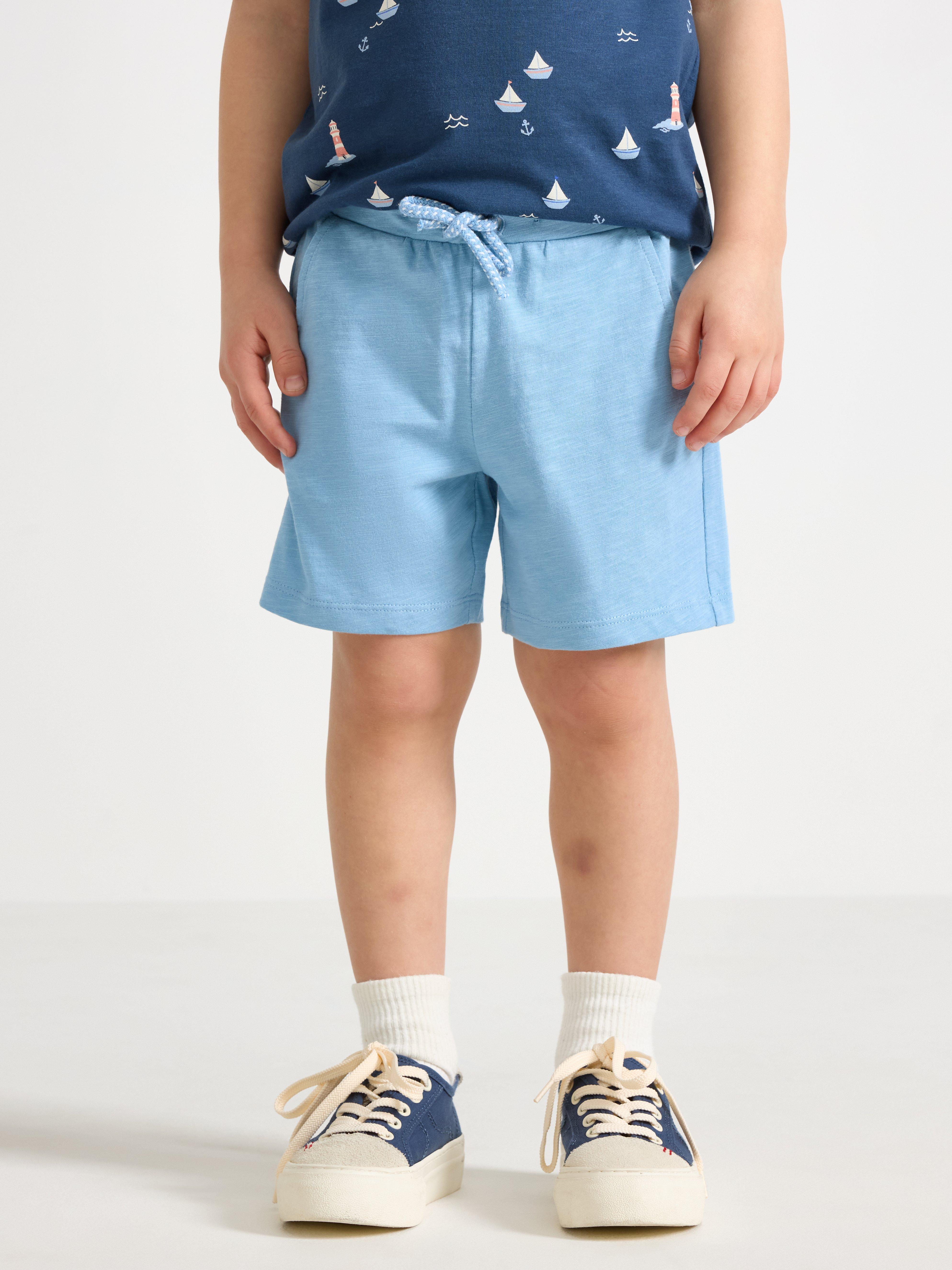 Shorts en bleu clair