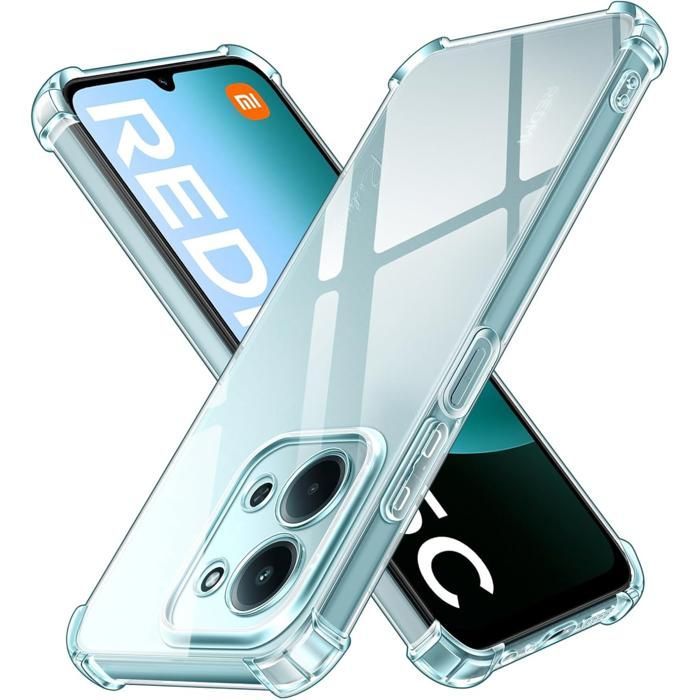 Case - PHONILLICO - Xiaomi Redmi 15C 4G - Shockproof - Flexible - Transparent