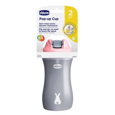 Chicco Pop-Up Cup Pupu 2 vuotta Vaaleanpunainen 1 kpl 1 kpl