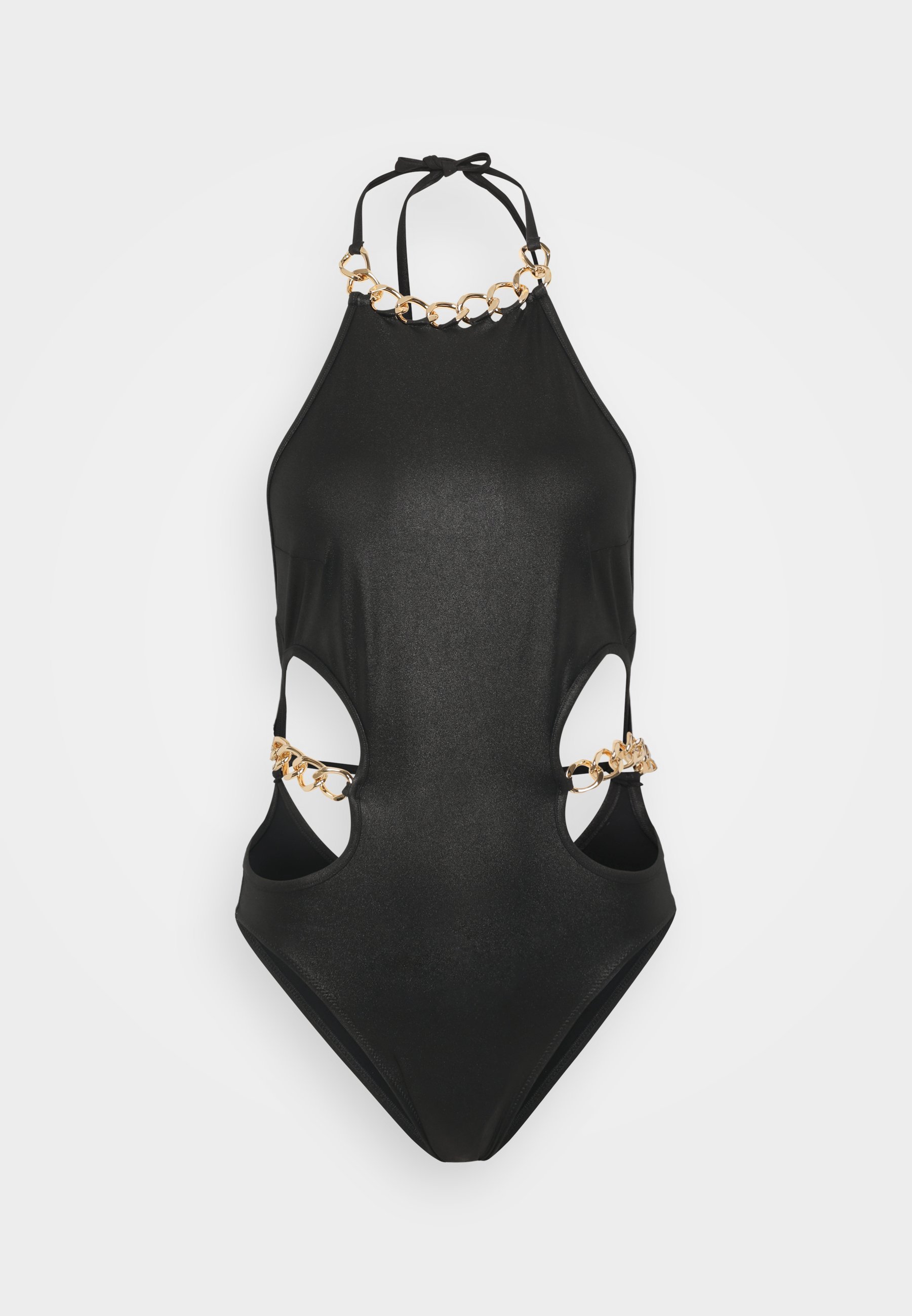 Agent Provocateur AXL SWIMSUIT - Kopalke - črne/zlate barve