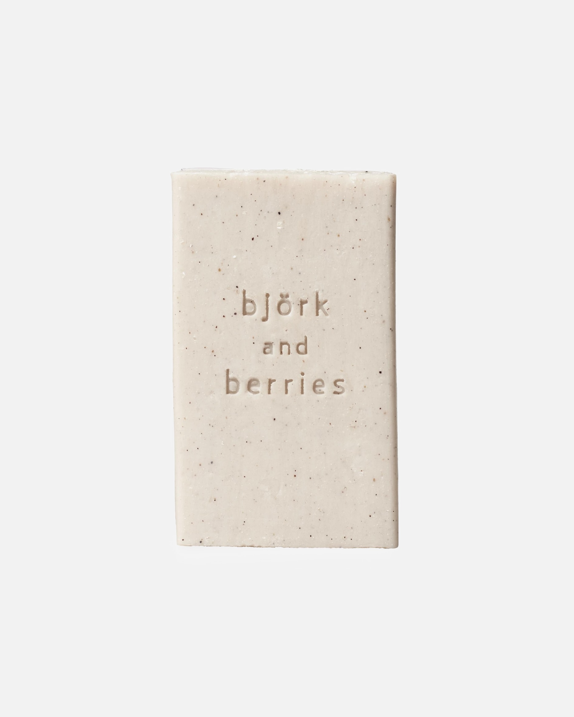 Jabón exfoliante corporal Björk & Berries - 225 g