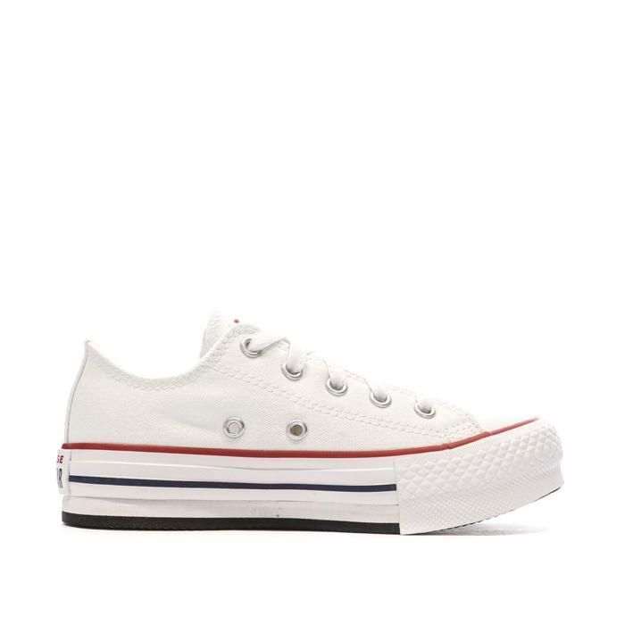 Sneakers basse - CONVERSE - Ctas Platfo Ox - Bianche - Bambini - Ragazze