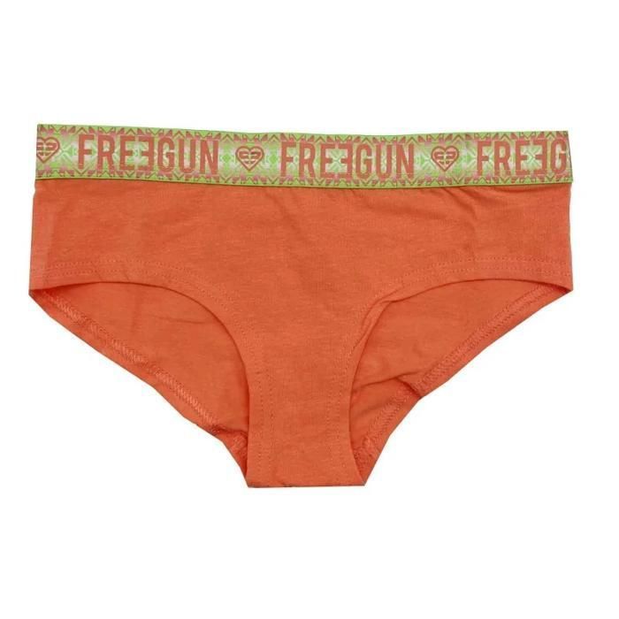 FREEGUN Confezione da 4 boxer da ragazza in cotone 