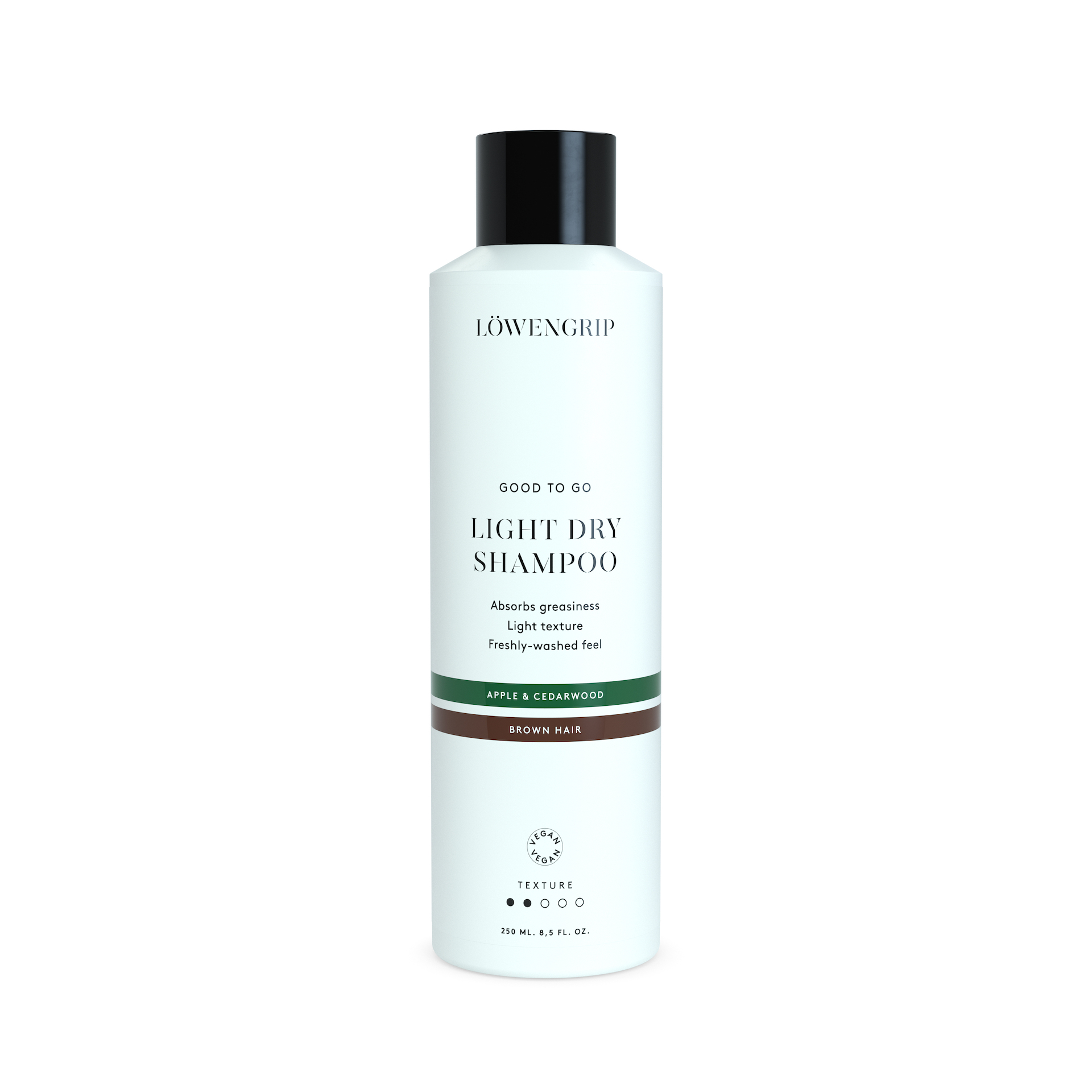 Good To Go Light Alma és Cédrusfa Szárazsampon Barna Hajra 250 ml - Löwengrip