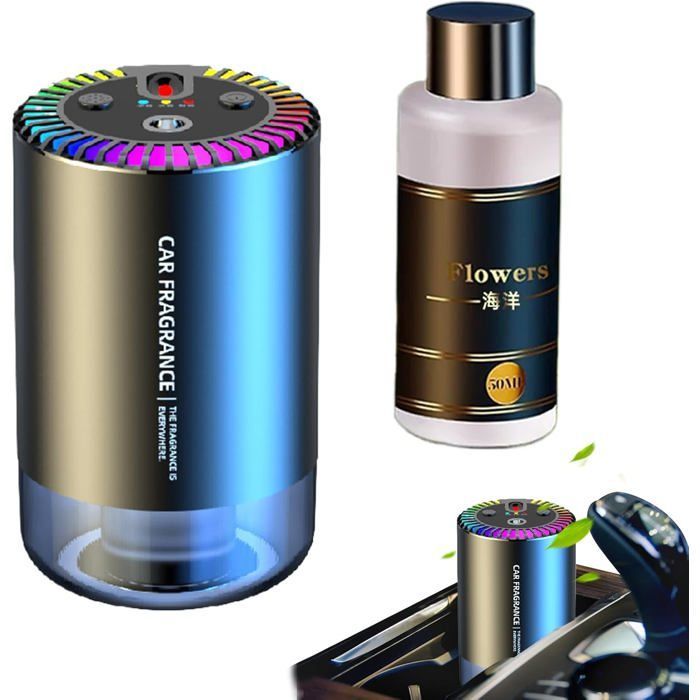 ®RisingFF Désodorisant pour voiture, spray d'aromathérapie, design ciel étoilé, désodorisant pour voiture,