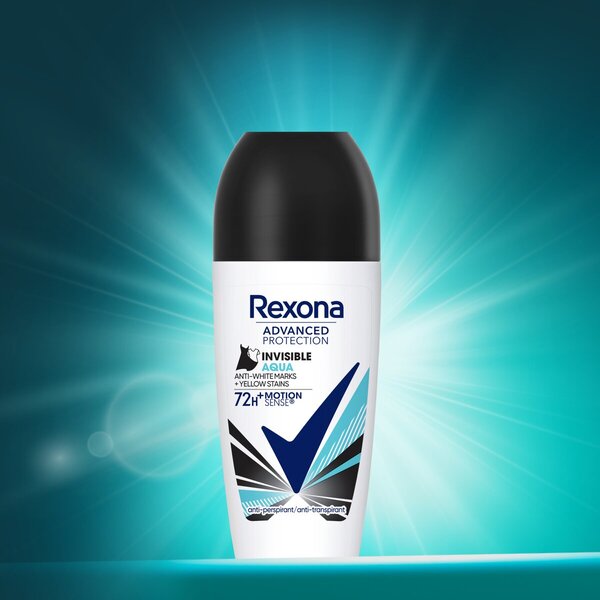 Rexona Advanced Protection Invisible Aqua Antyperspirant w kulce<br>50 ml