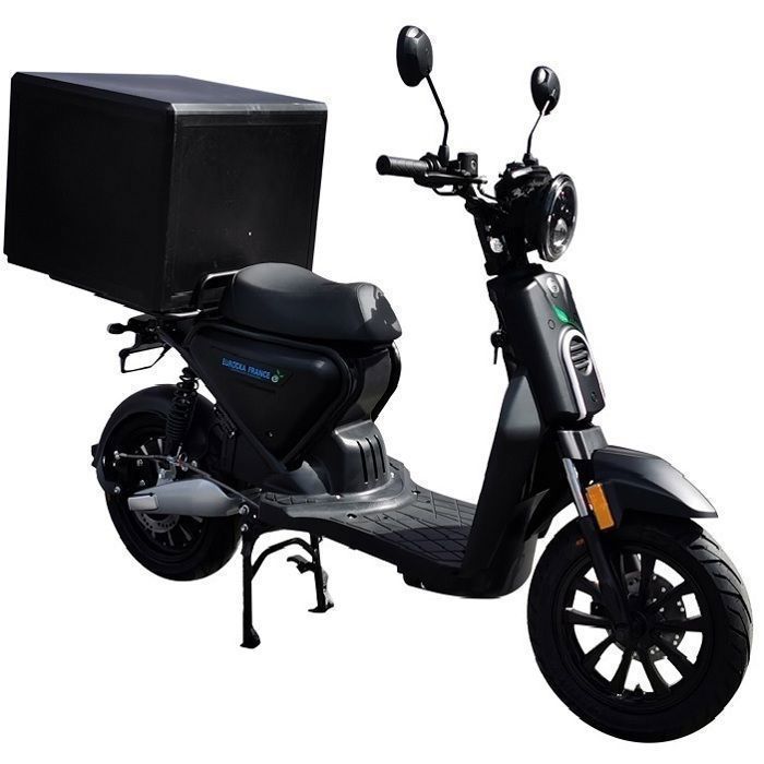 Patinete eléctrico EUROCKA CKA EXPRESS, negro, batería de litio extraíble de 60 V y 29 Ah, autonomía de 60 km.