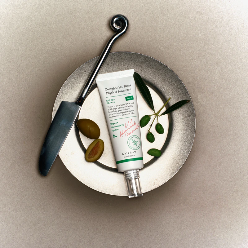 AXIS-Y 6+1+1 Geavanceerde Formule Complete Stressvrije Fysieke Zonnebrandcrème Lichte Beschermende Gezichtscrème SPF 50+
