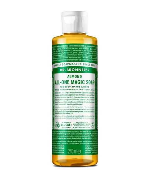Dr. Bronner Almond Magické mýdlo All-One - 240ml
