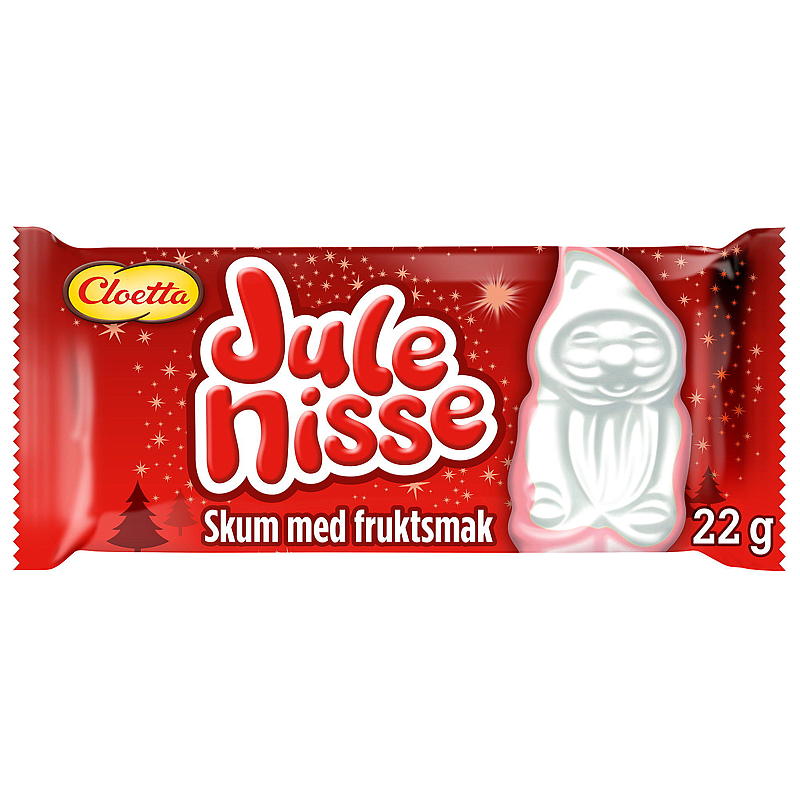 Cloetta Skum Julemand 22 g