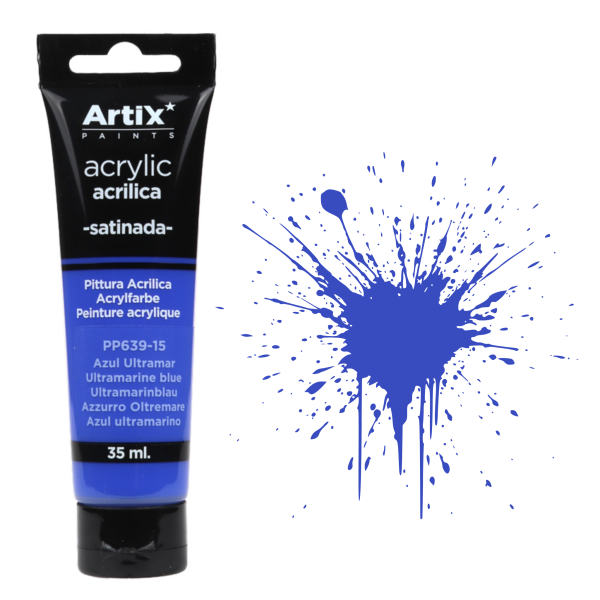 Farba akrylowa ULTRAMARINE BLUE Artix PP639-15, 35ml