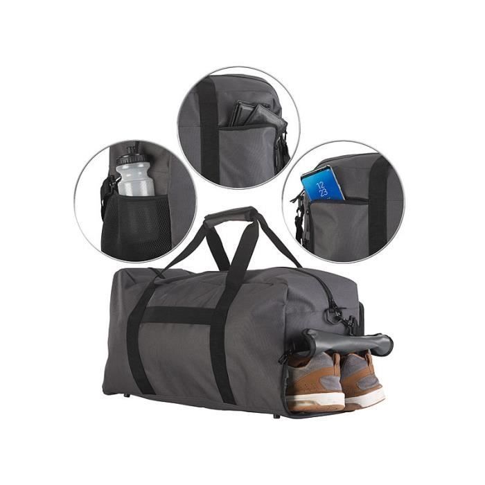 Reisetasche – 40 l – 4 Außentaschen – wasserabweisend