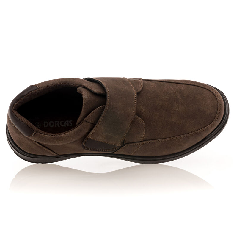 Brune komfortsko for menn