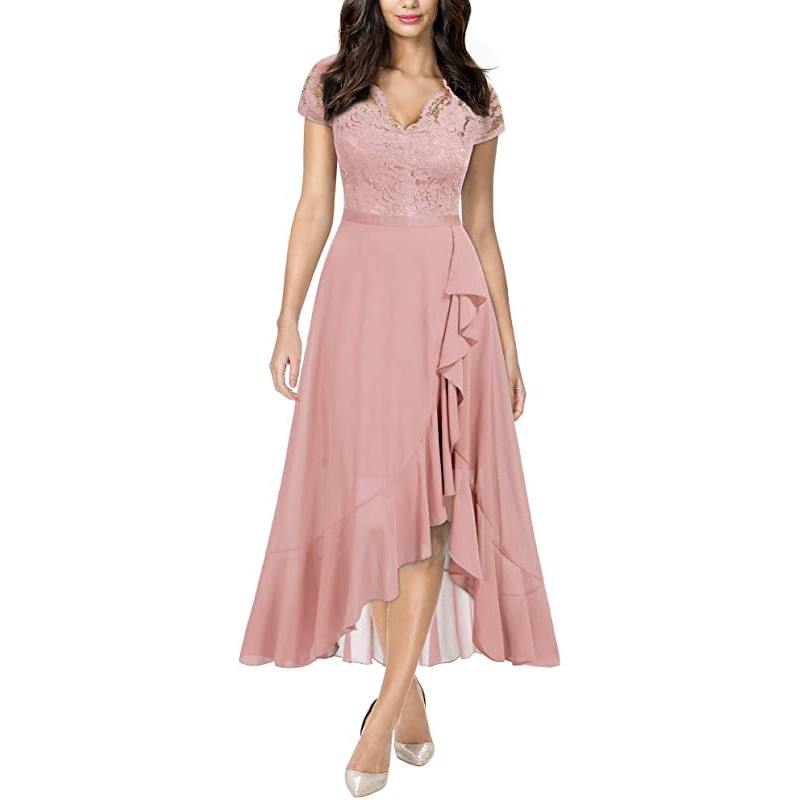 Elegante abito da damigella d'onore