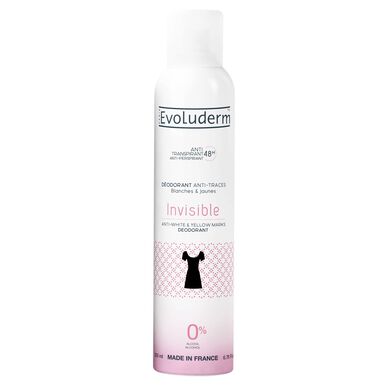 Evoluderm Näkymätön Tahranpoistodeodorantti 200 ml 200 ml