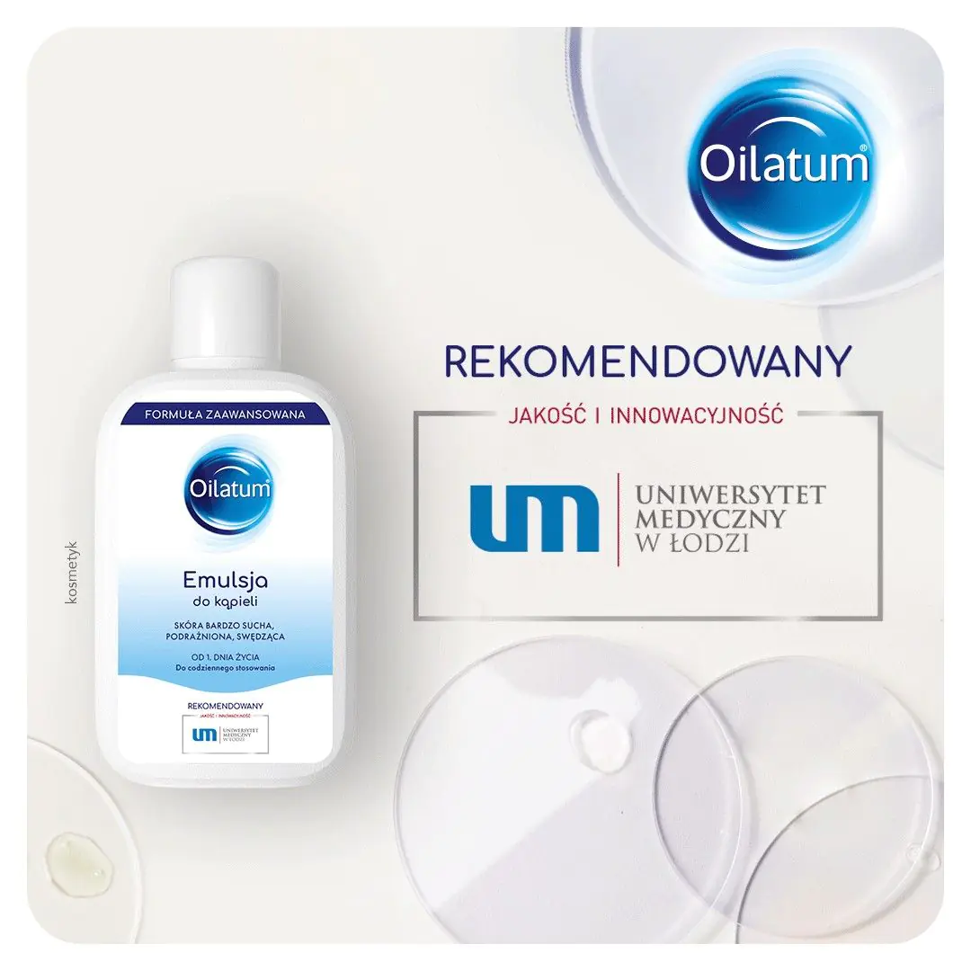 Oilatum Formuła Zaawansowana Emulsja do kąpieli 250ml