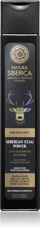 Shampoo anticaspa Natura Siberica For Men Only