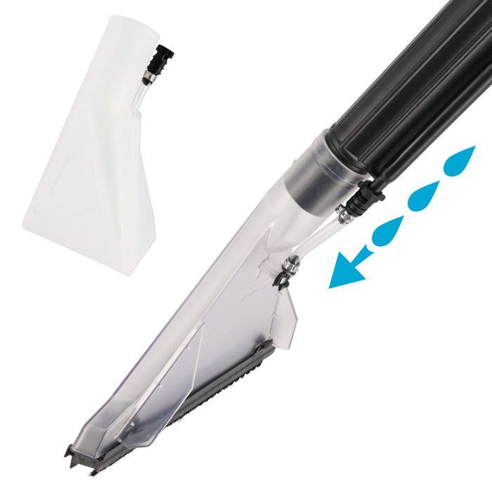 Aspiradora, pulverizador y limpiador 3 en 1 de 1200 W y 20 L para interiores de automóviles (asientos y alfombras).