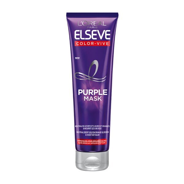 L'Oréal Paris Elseve Color-Vive Paars Ontgelend masker<br>150 ml
